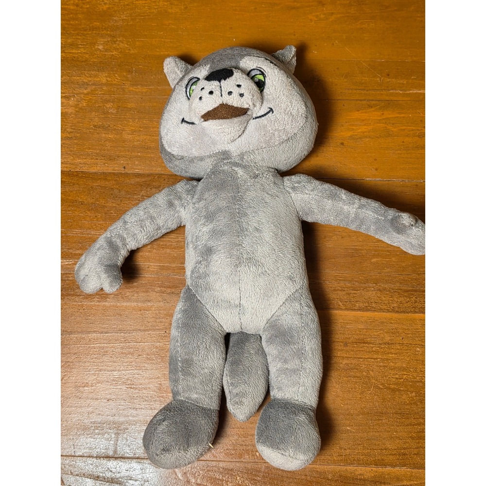 Great Wolf Lodge Wiley the Wolf Grey Plush Stuffed Animal Toy 16 Inch Mascot